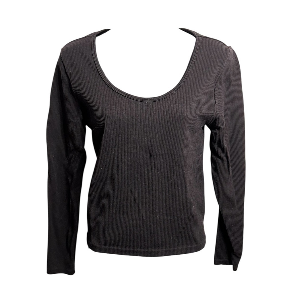 NWOT Women's Black Long Sleeve Top